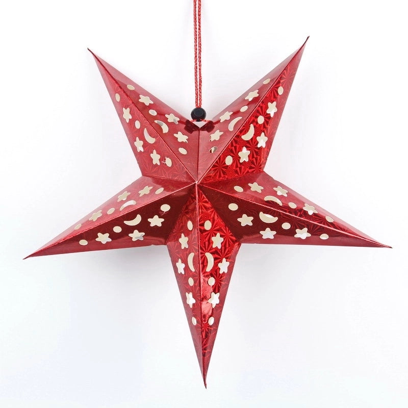 Christmas Christmas Star Party Decorative Props Decorations Hanging Ornaments