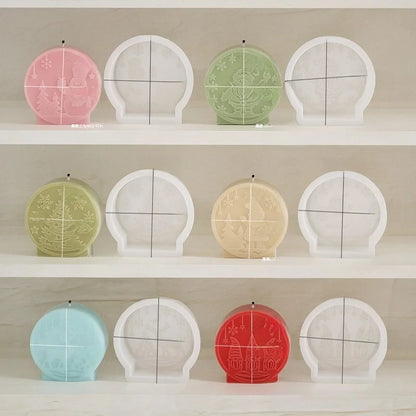 Christmas Cute Christmas Tree Santa Claus Christmas Socks Silica Gel