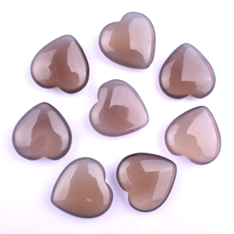 2 Pieces Gemstoen Heart Special Large Favorably 20Mm Pink Crystal Love Amethyst Heart-Shaped Ornaments