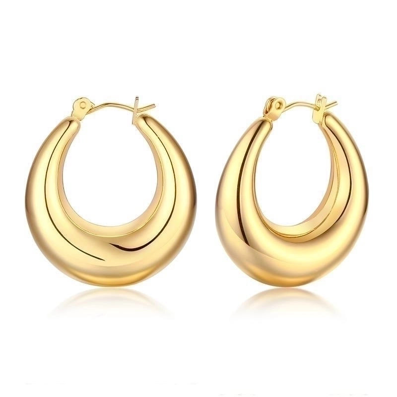 201 Stainless Steel Stainless Steel Earrings