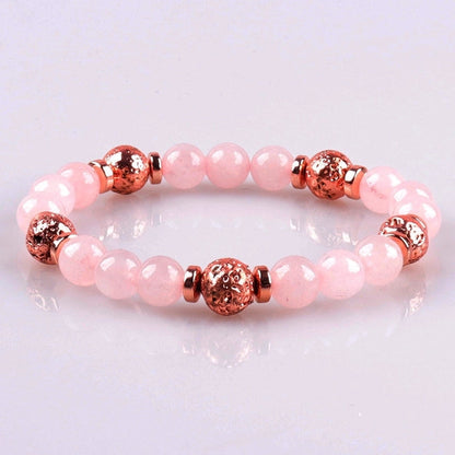 Fashion Round Artificial Crystal Turquoise Beaded Bracelets