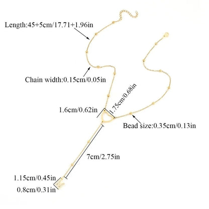 Elegant Minimalist Classic Style Letter Heart Shape 201 Stainless Steel 304 Stainless Steel Copper Zircon Stainless Steel Necklaces