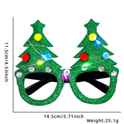 Christmas Cartoon Style Cute Christmas Tree Letter Nonwoven Party Festival Photography Props
