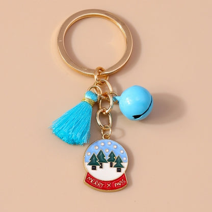 Commute Snowflake Christmas Women's Metal Keychains Keychains