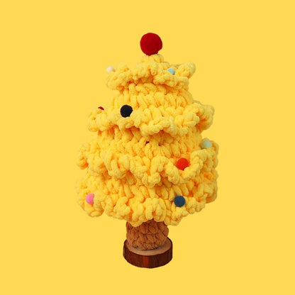 Christmas Pastoral Christmas Tree Plastic Yarn Party Ornaments