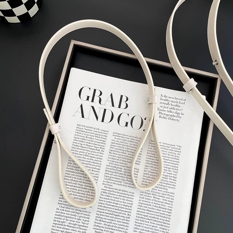 Vest Bag Vest Bag Cute Panda Large Knitted Shoulder Handbag Hand Bag Commuter Large Capacity Wrist Bag