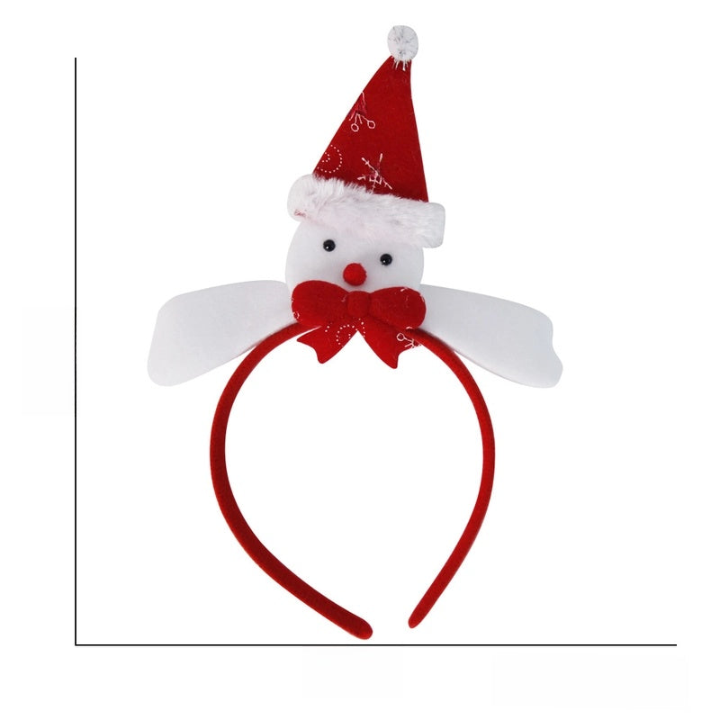 Christmas Casual Christmas Tree Santa Claus Snowman Plastic Party Costume Props Party Accessories