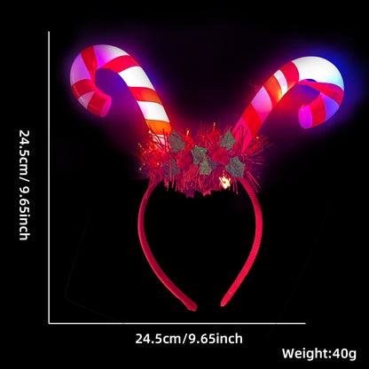 Christmas Cartoon Style Cute Exaggerated Christmas Hat Plastic Festival Street Headband