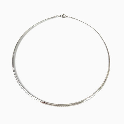 Exaggerated Minimalist Solid Color 316L Stainless Steel 18K Gold Plated Irregular Choker