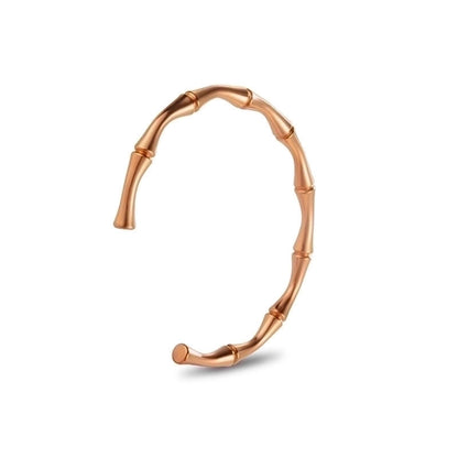 Minimalist Commute Circle Titanium Steel Plating Inlay Zircon Rings Bracelets