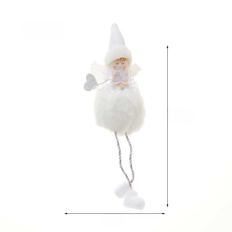 Christmas Angel Cloth Plush Party Hanging Ornaments