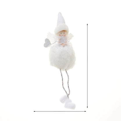 Christmas Angel Cloth Plush Party Hanging Ornaments