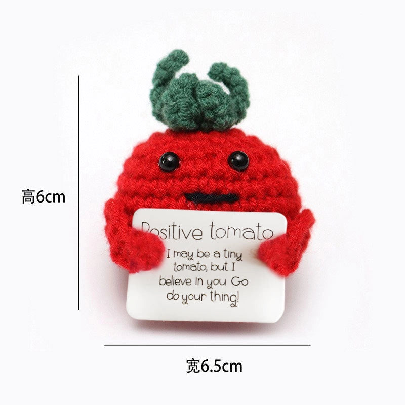Cartoon Style Cute Animal Fruit Yarn Artificial Decorations