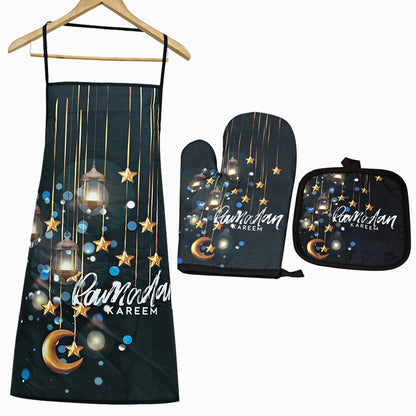 Christmas Vacation Tie Dye Polyester Apron 1 Set