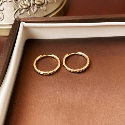 1 Pair Streetwear Water Droplets Plating Copper Drop Earrings Ear Studs