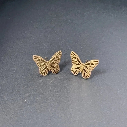 1 Pair Elegant Lady Classic Style Heart Shape Plating Stainless Steel Artificial Pearls 14K Gold Plated Ear Studs