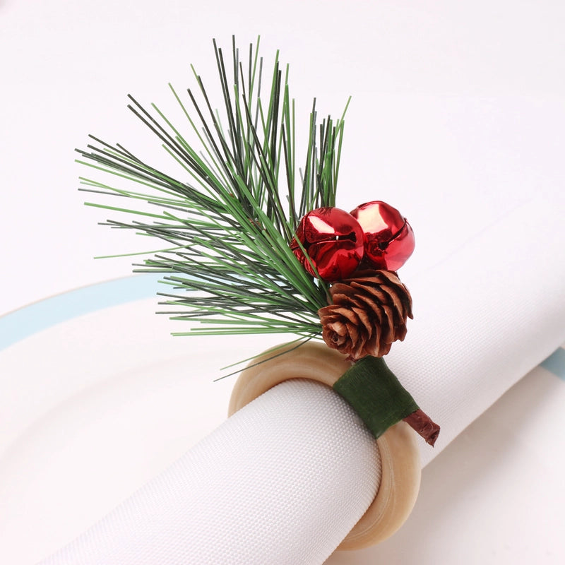 Christmas Cute Pine Cones Wood Party Decorations Table Decoration