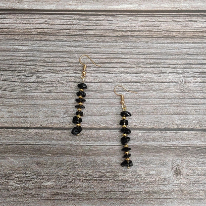 1 Pair Ethnic Style Geometric Natural Stone Drop Earrings