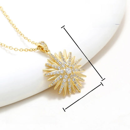 Copper 14K Gold Plated Basic XUPING Modern Style Inlay Cross Bird Artificial Gemstones Pendant Necklace