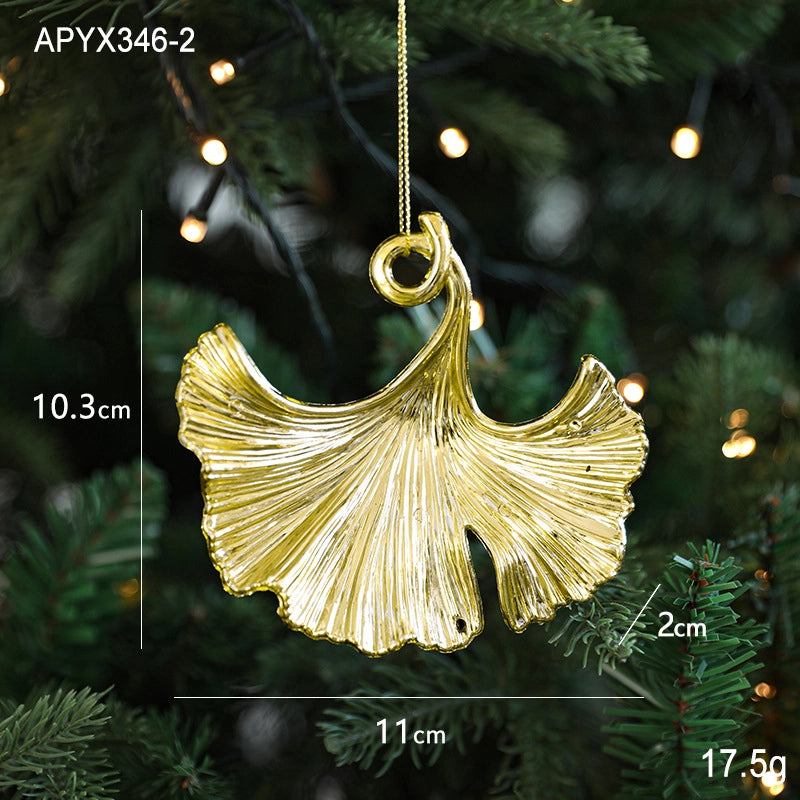 Christmas Elegant Lady Pastoral Star Elk Plastic Holiday Banquet Hanging Ornaments Decorations Hanging Ornaments