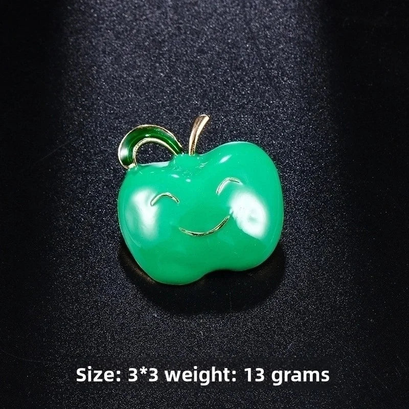 Cartoon Style Pin Christmas Tree Alloy Enamel Rhinestones Unisex Brooches