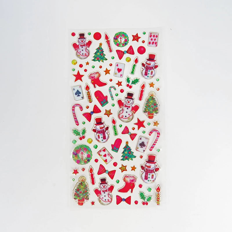 1 Piece Christmas Tree Santa Claus Christmas Socks Holiday Festival Christmas PET PVC