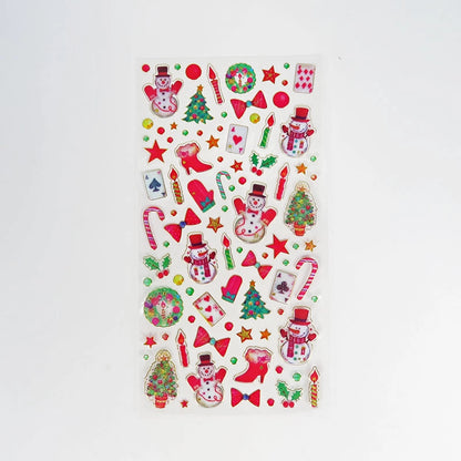 1 Piece Christmas Tree Santa Claus Christmas Socks Holiday Festival Christmas PET PVC