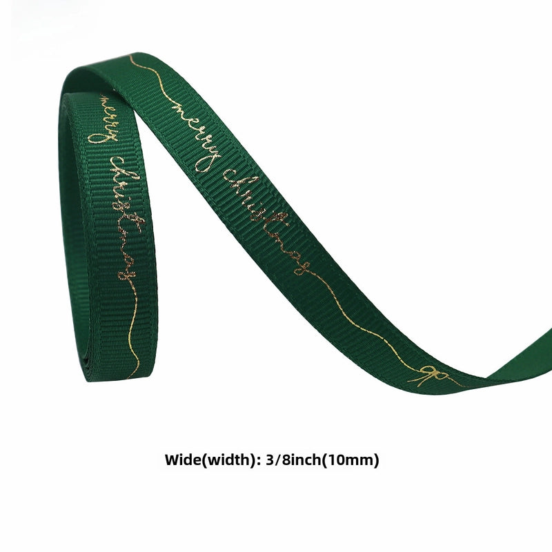 Christmas Ribbon Cake Baking Ribbon Christmas Gift Box Packaging Ribbon Ribbon Bow Christmas Ribbon