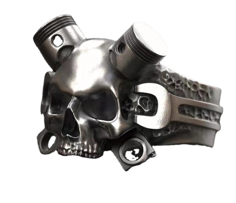 Retro Constellation Skull Alloy Unisex Rings