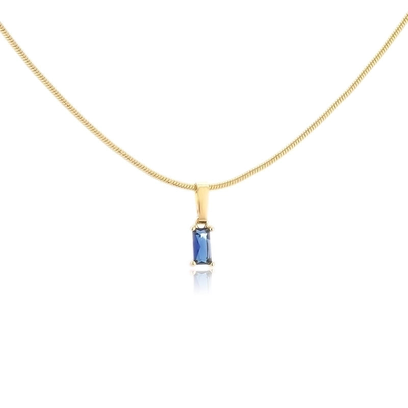 Minimalist Geometric Copper 18K Gold Plated Necklace