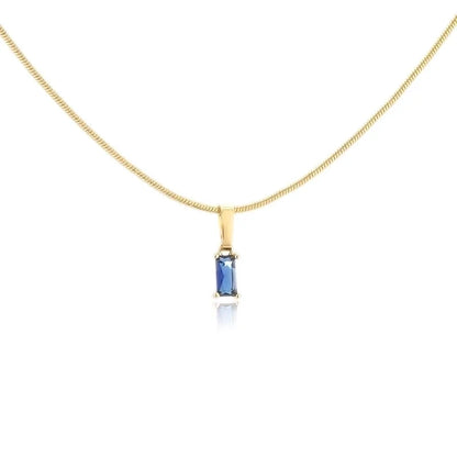 Minimalist Geometric Copper 18K Gold Plated Necklace