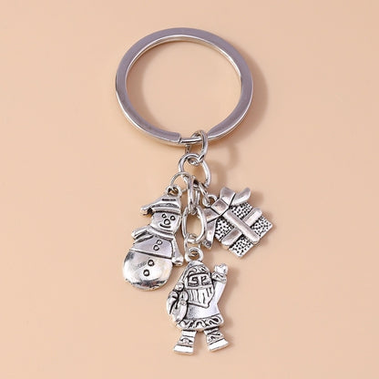 Commute Elk Christmas Keychain