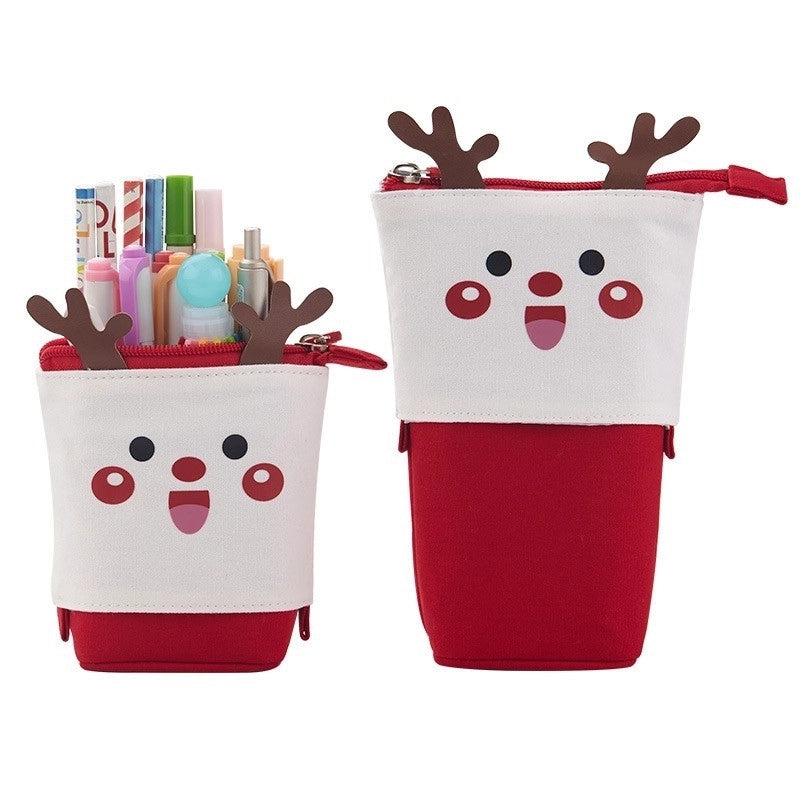 Cartoon Cloth School Cute Pencil Case