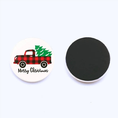 Christmas Classic Style Color Block Synthetic Resin