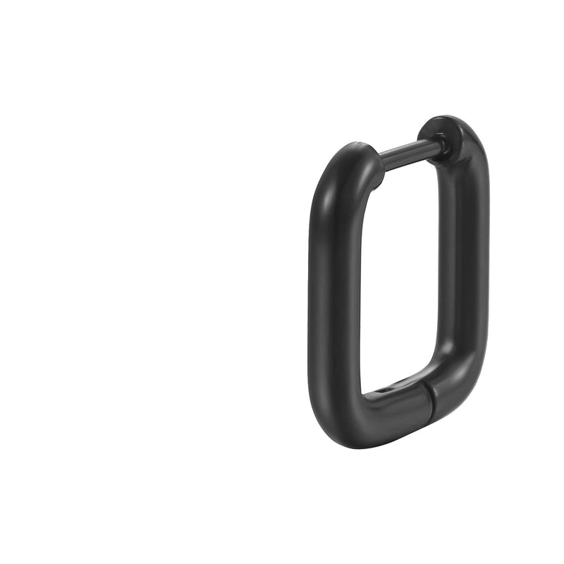 1 Piece Fashion Square Plating 201 Stainless Steel 18K Gold Plated Earrings