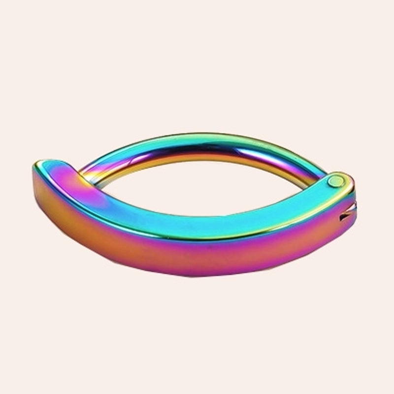 1 Piece Belly Rings Basic Minimalist Classic Style Geometric 304 Stainless Steel 18K Gold Plated Belly Rings