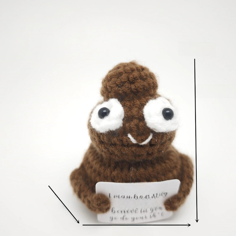 Cute Animal Fruit Vegetable Yarn Ornaments Artificial Decorations