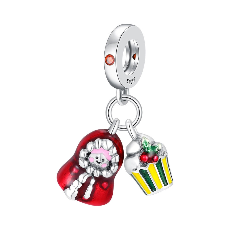 Christmas Tree Copper Pendants