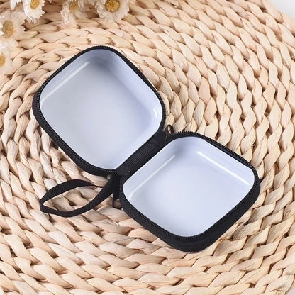 Unisex Santa Claus Metal Zipper Coin Purses