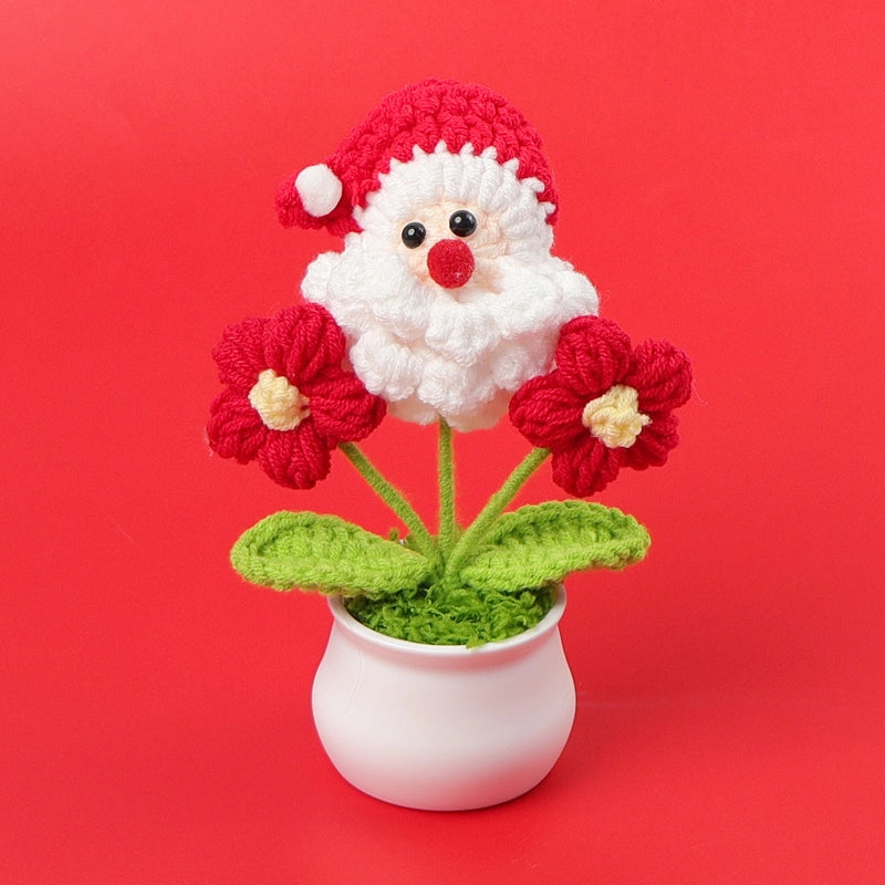 Christmas Pastoral Christmas Tree Plastic Yarn Party Ornaments