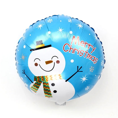 Christmas Casual Christmas Tree Santa Claus Snowman Aluminum Film Party Balloon Balloons