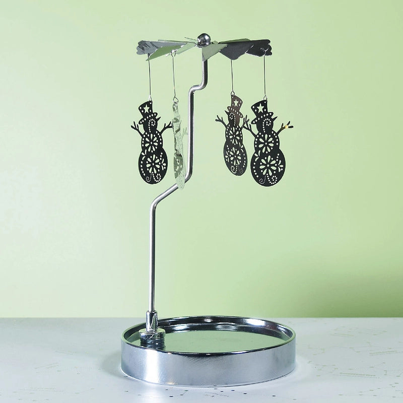 Novelty Solid Color Stainless Steel Metal Candlestick