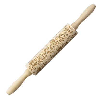 Christmas Cartoon Style Ethnic Style Elk Theaceae/Muhe Rolling Pin 1 Piece