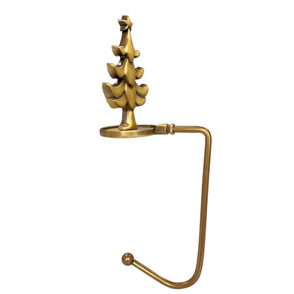 Christmas Fireplace Hook Metal Bag Hook Snowflake Christmas Stocking Hook In Stock