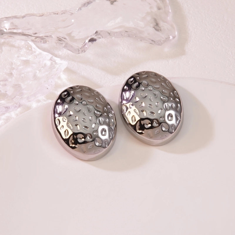 1 Pair Cute Vintage Style Classic Style Geometric 304 Stainless Steel Imitation Gold Ear Studs