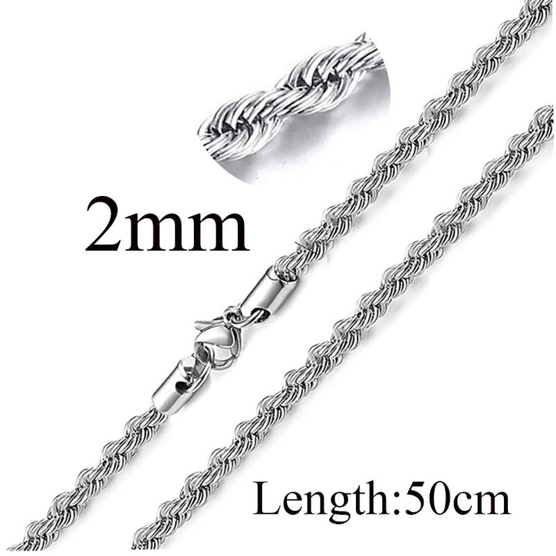 Titanium Steel Minimalist Waves Plating Necklace