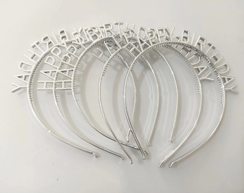 Christmas Valentine'S Day New Year Korean Style Happy Birthday English Letter Hair Band ABS Wedding Graduation Birthday