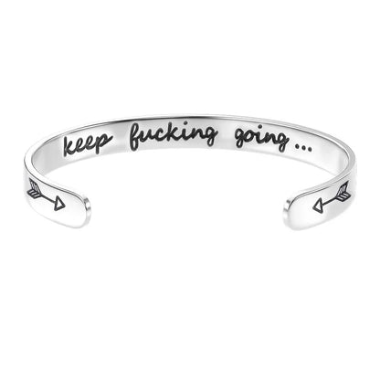 Classic Style Solid Color Titanium Steel Polishing Plating Bangle