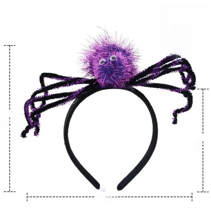 Halloween Funny Spider Plastic Party Festival Headband Party Accessories Party Supplies