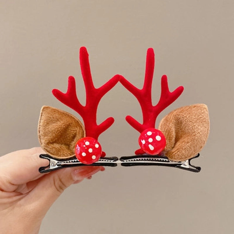 Christmas Cute Antlers Daily Hairpin
